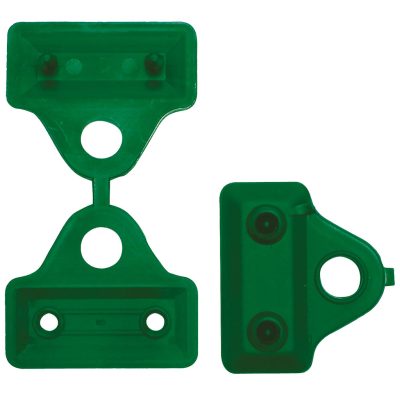 CLIPS 50 PER FISSAGGIO DI RETI TESSUTE, 5CM 12 PEZZI