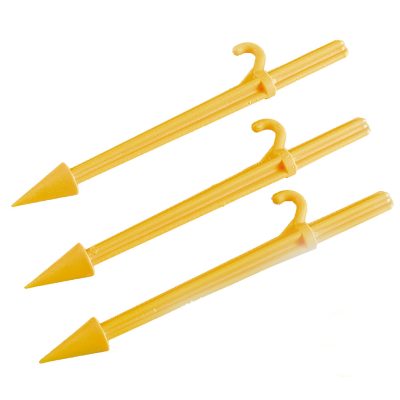 PICCHETTI PEGS IN PLASTICA PER LA CREAZIONE DI TUNNEL 21CM 8 PEZZI