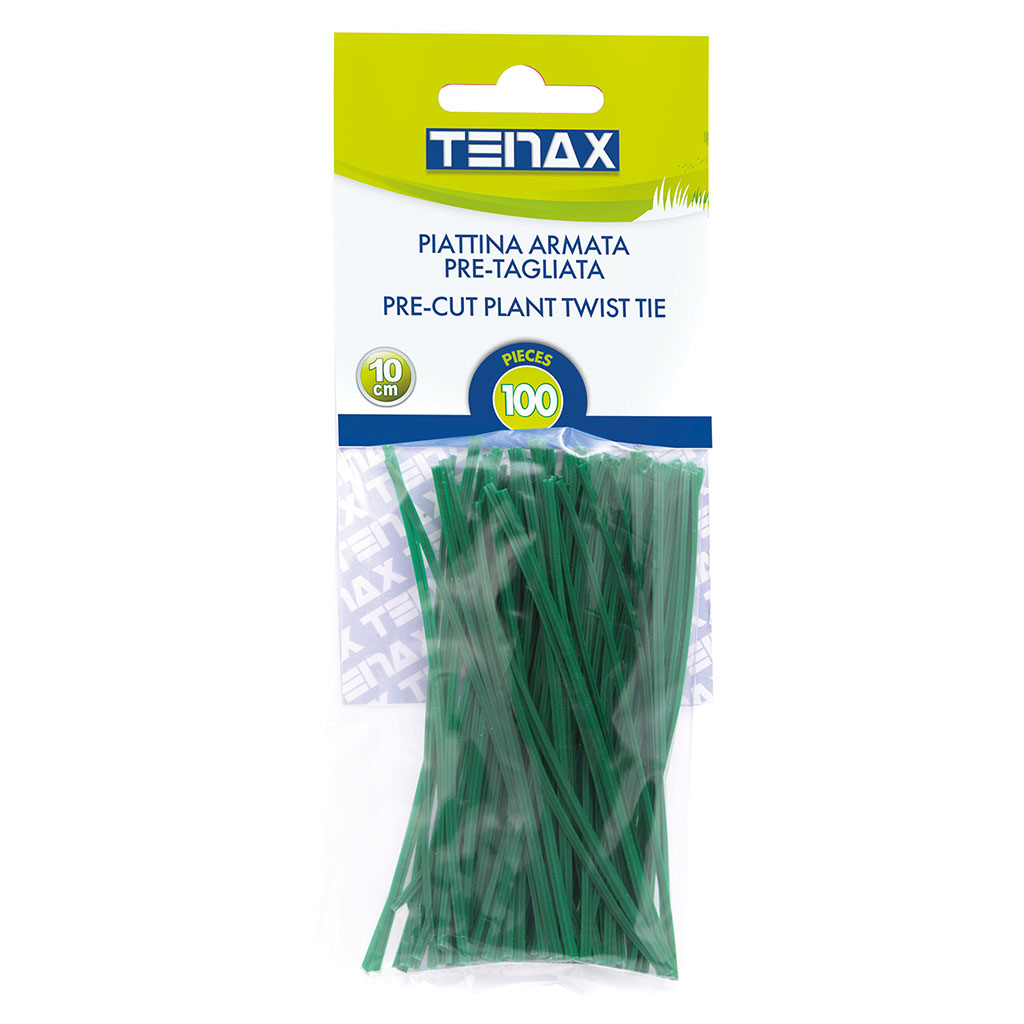 SOTTILE FILO DI ACCIAIO RICOPERTO CON PVC PRETAGLIATO A 10CM 100 PEZZI