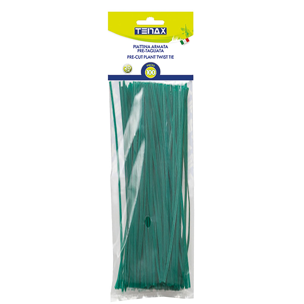 SOTTILE FILO DI ACCIAIO RICOPERTO CON PVC PRETAGLIATO A 20CM 100 PEZZI