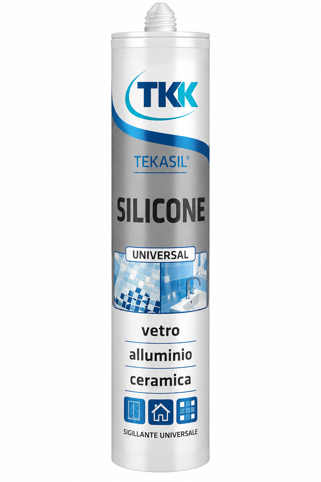 TRIPACK TEKASIL UNIVERSALE TRASPARENTE 280ML