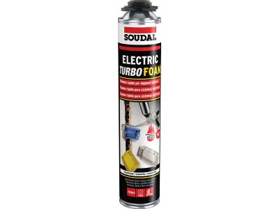 SOUDAL ELECTRIC TURBO FOAM 750ML ITESPT
