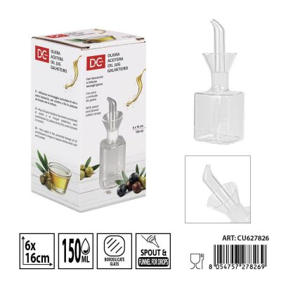 DC CASA OLIERA VETRO 250ML 6X19.2CM