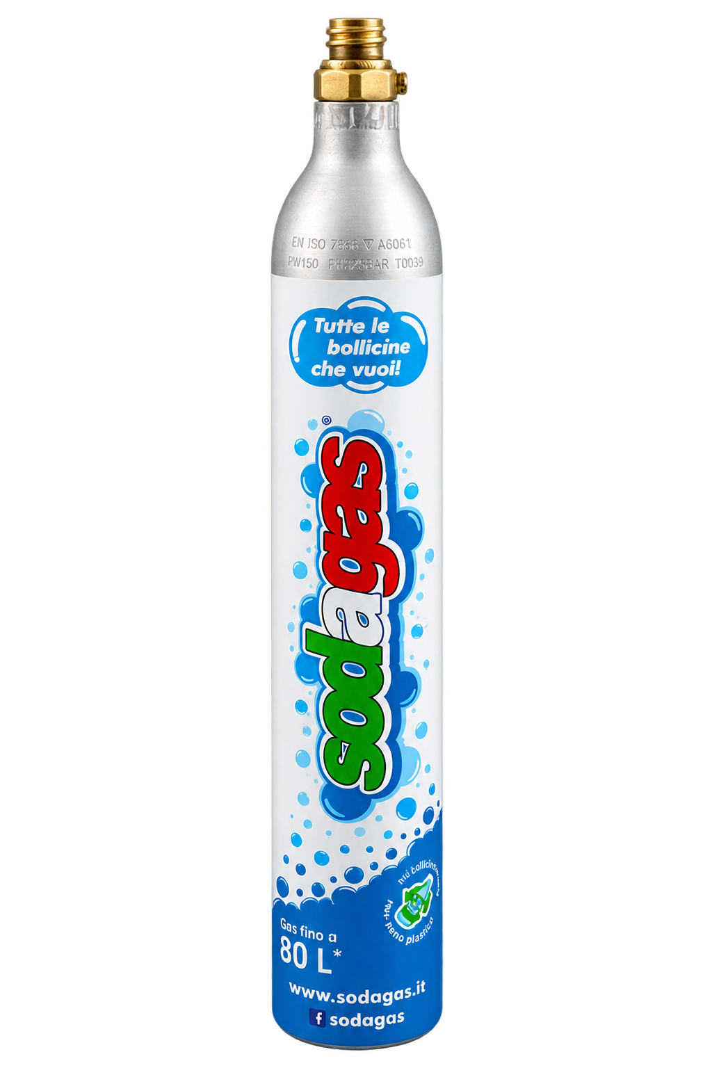 RICARICA SODAGAS QUICKSODA ATTACCO A BAIONETTA