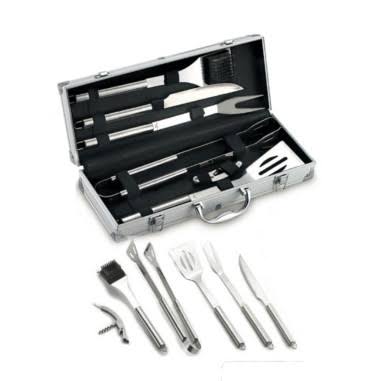 SET VALIGETTA ALLU 6 PZ ACCIAIO INOX