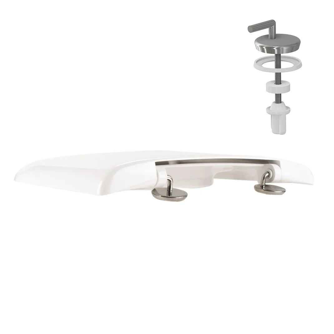 SEDILE LUNA2 BIANCO H057 - immagine 2