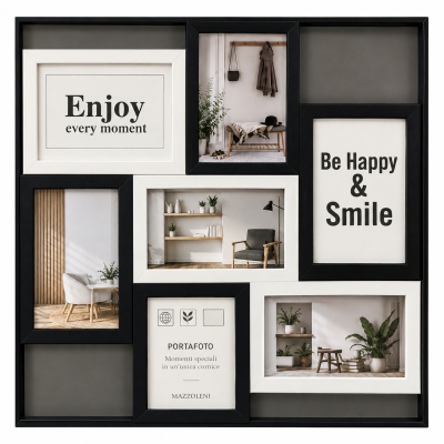 MULTIFOTO BLACK&WHITE 7 P.CM 41 X 46 X 2