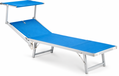 LETTINO IBIZA BLU 183X55X36CM