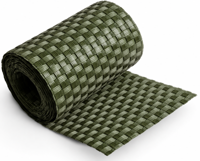FRANGIVISTA IN RATTAN ARTIFICIALE VERDE SCURO 19X204CM