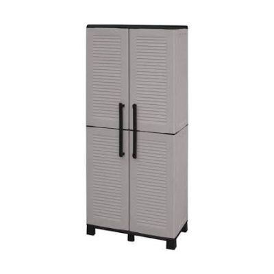 ARMADIO IN POLIPROPILENE FAMILY TRE RIPIANI 68X37X169CM