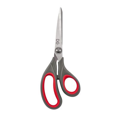 DC CASA FORBICI M/USO 19CM GRIGIO/ROSSO