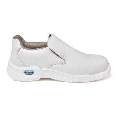 SCARPA BASSA MICROFIBRA BIANCA S2