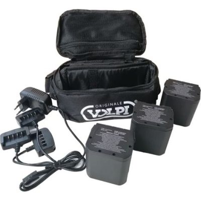 KIT COMPLETO DI N 3 BATTERIE 21,6V 4,0AH N1 CARICABATT 3 VIE E MARSUPIO